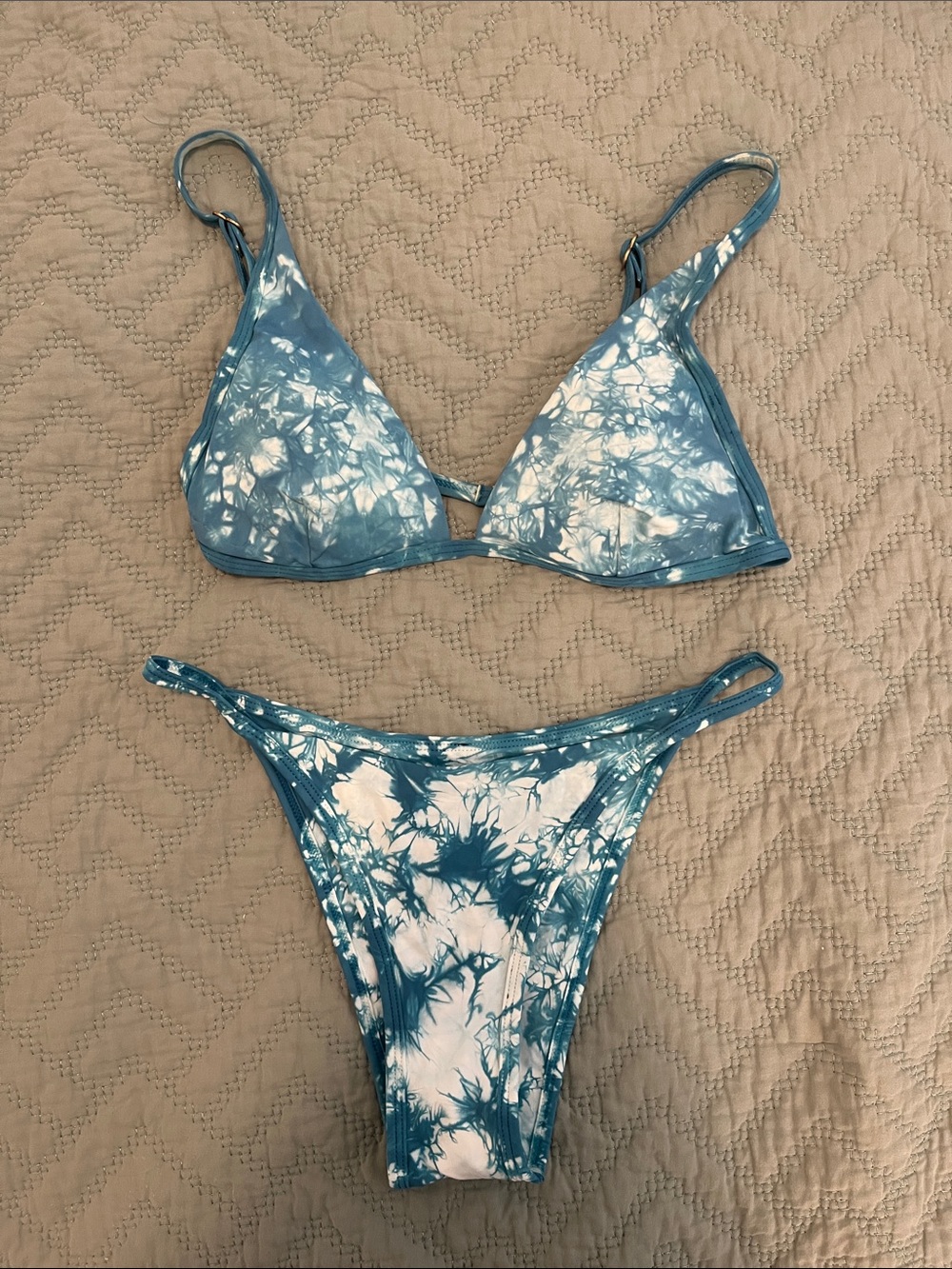 LSPACE Millie Triangle Bikini Top & Jay Bikini Bottoms Set